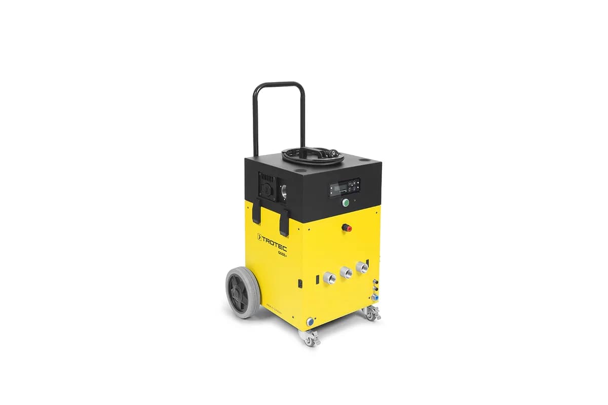 Zestaw Trotec Qube+ do osuszania izolacji pod posadzką